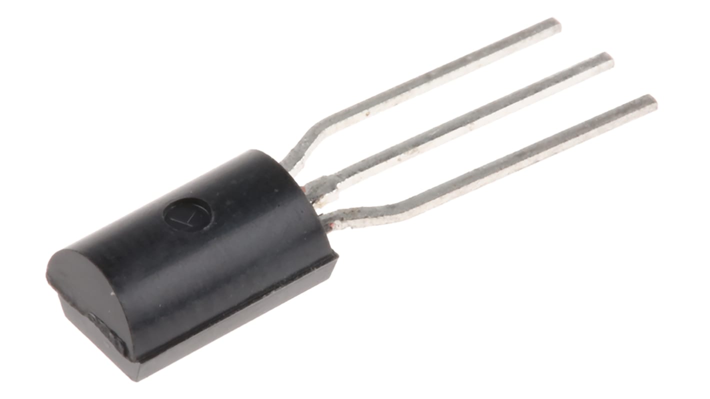 onsemi KSC2383YTA THT, NPN Transistor 160 V / 1 A 100 MHz, TO-92 3-Pin