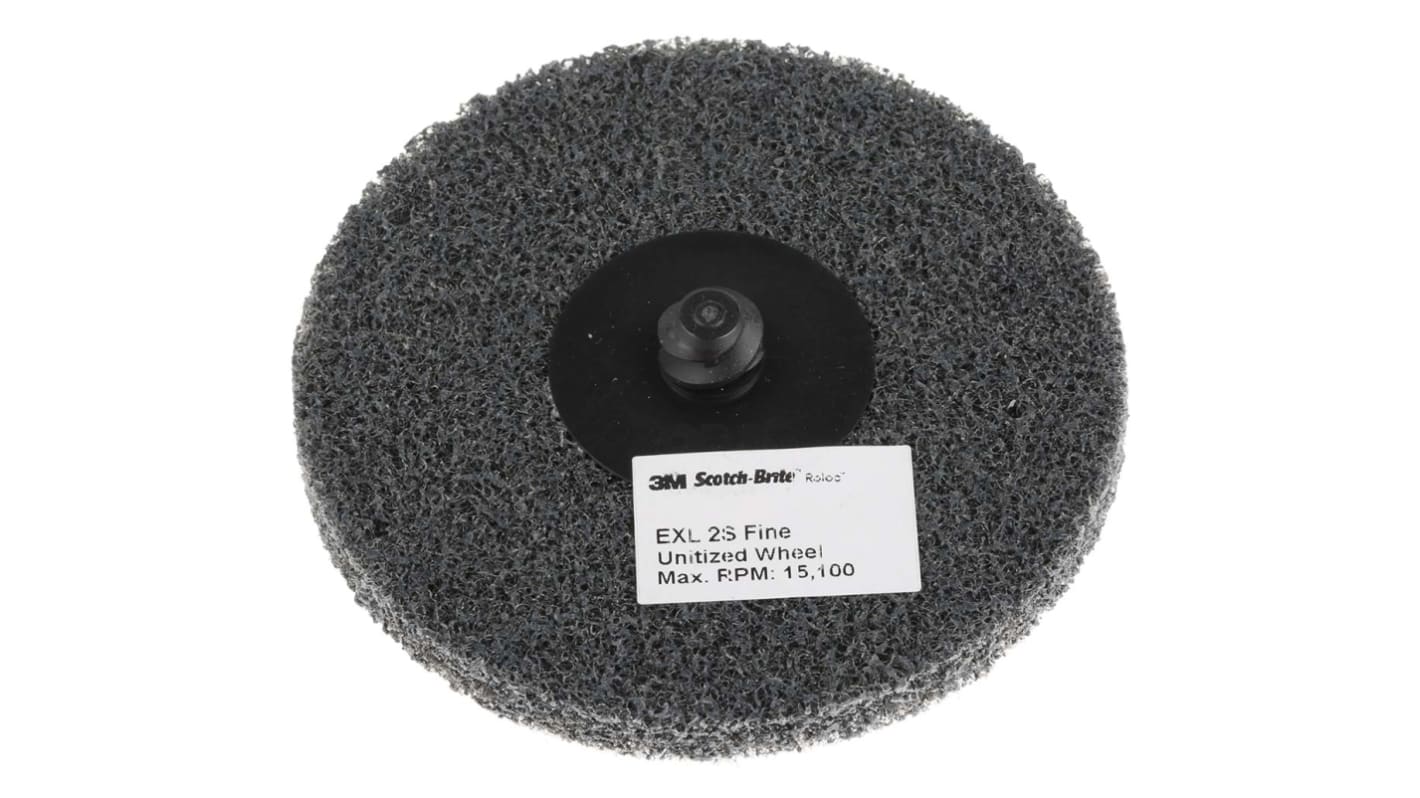 3M Aluminium Oxide Deburring & Finishing Wheel, Fine