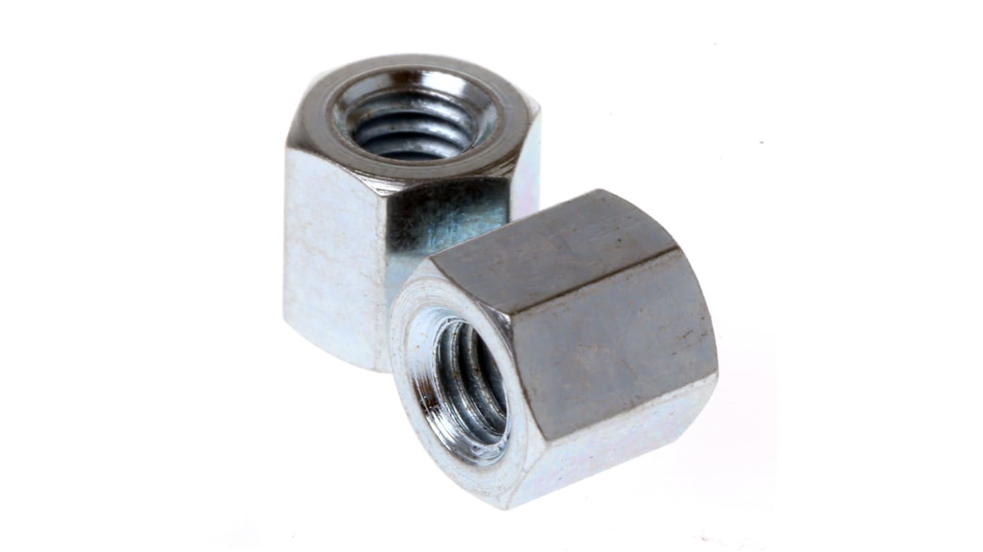 RS PRO Standoff, M3 x M3 Thread, 5mm Body, Steel, Female/Female