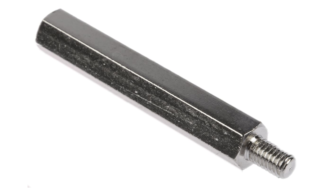 Entretoise filetée RS PRO, longueur 60mm, Mâle / Femelle, M6 x M6