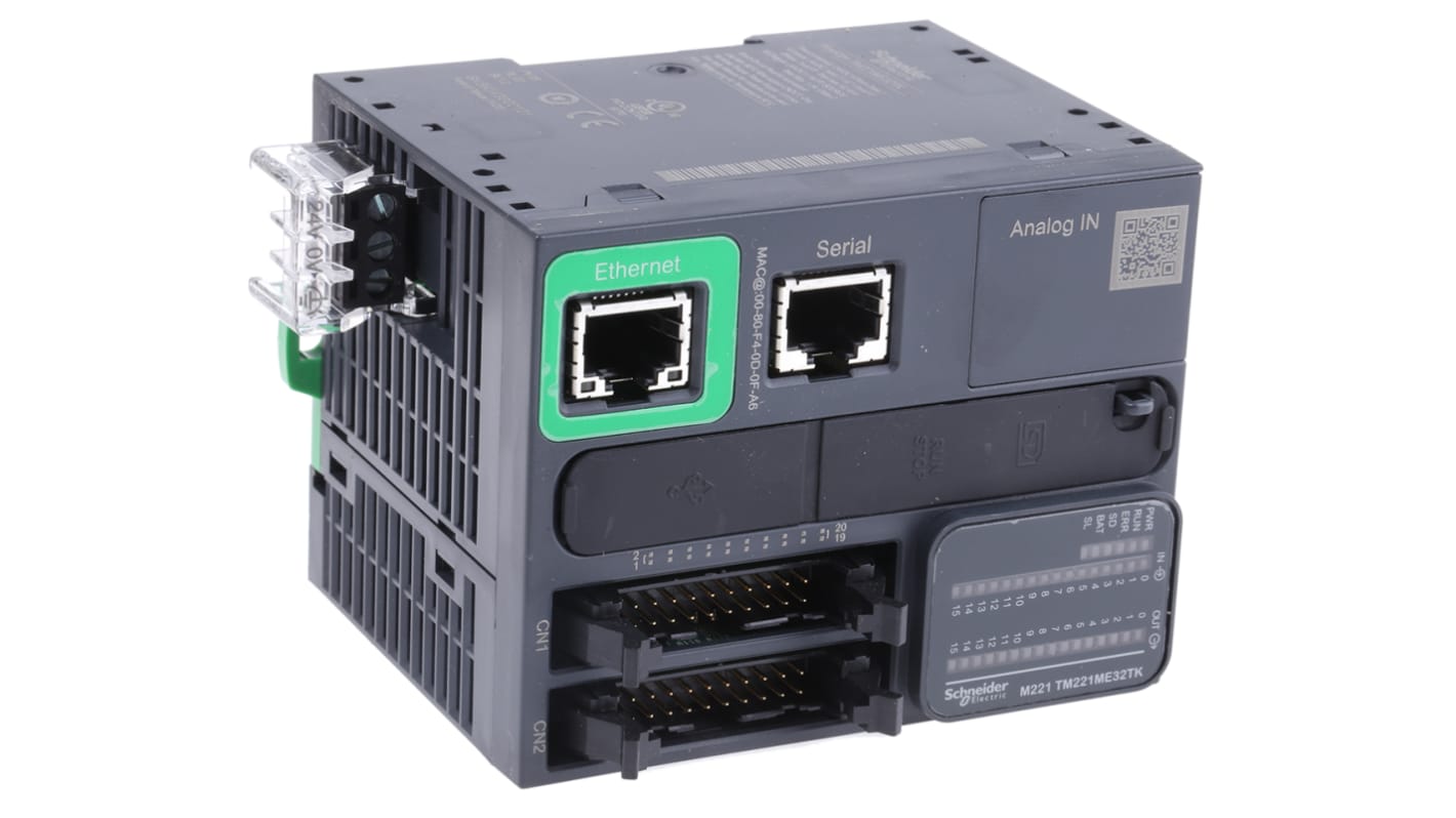 シュナイダーエレクトリック Modicon M221 PLC (CPUユニット) USB