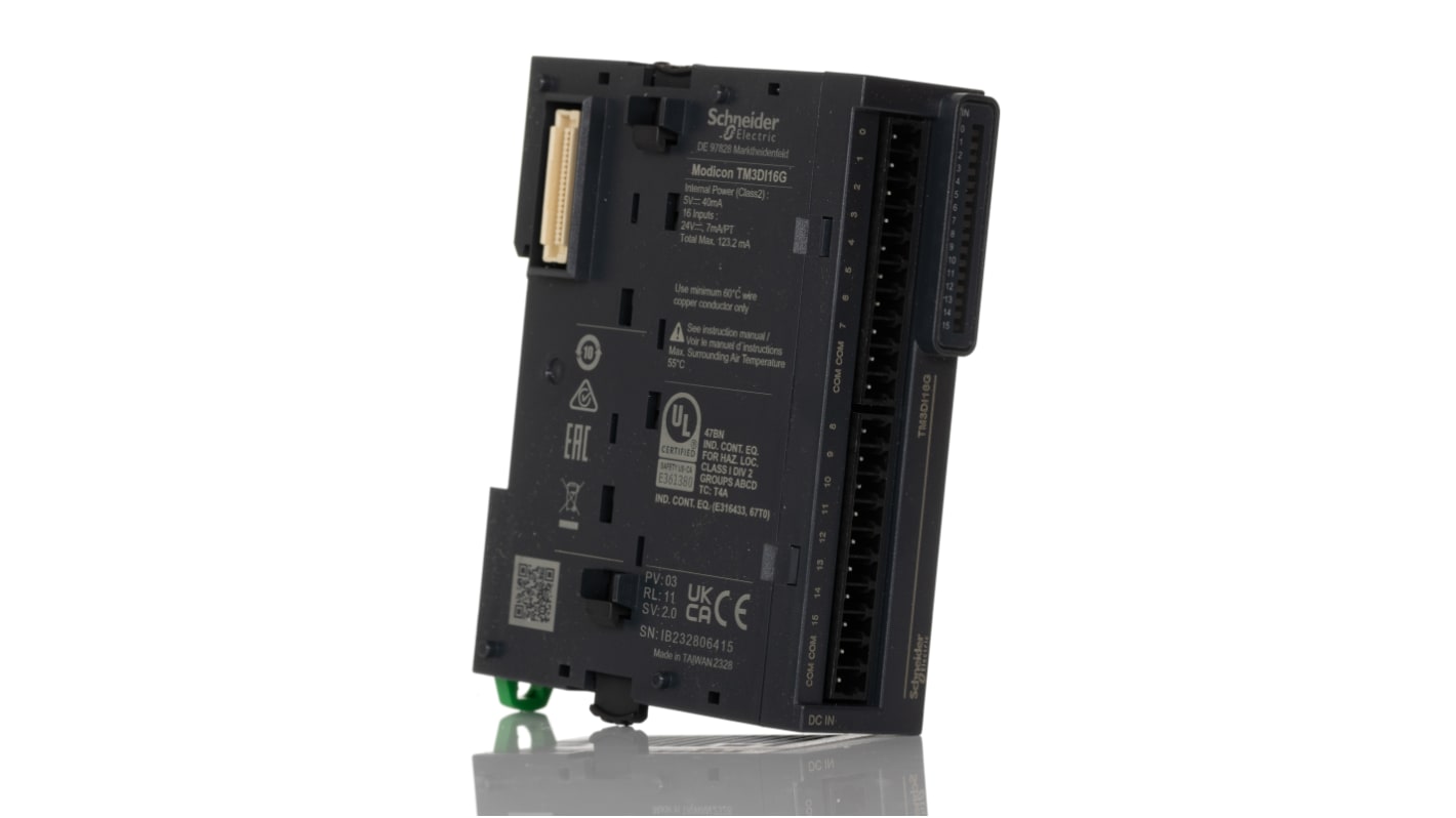 Schneider Electric TM3 Series PLC I/O Module for Use with Modicon M221, Modicon M241, Modicon M251, Modicon TM3