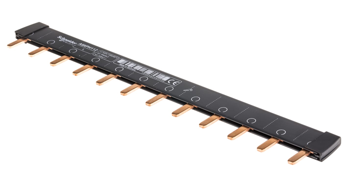 Acti9 iC60, peigne à dents, 1 pôle, 100A, 12 modules de 18mm