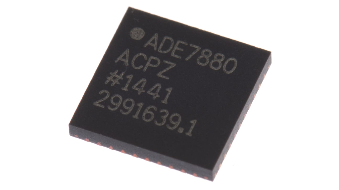 Analog Devices Energy Meter IC 40-Pin LFCSP WQ, ADE7880ACPZ