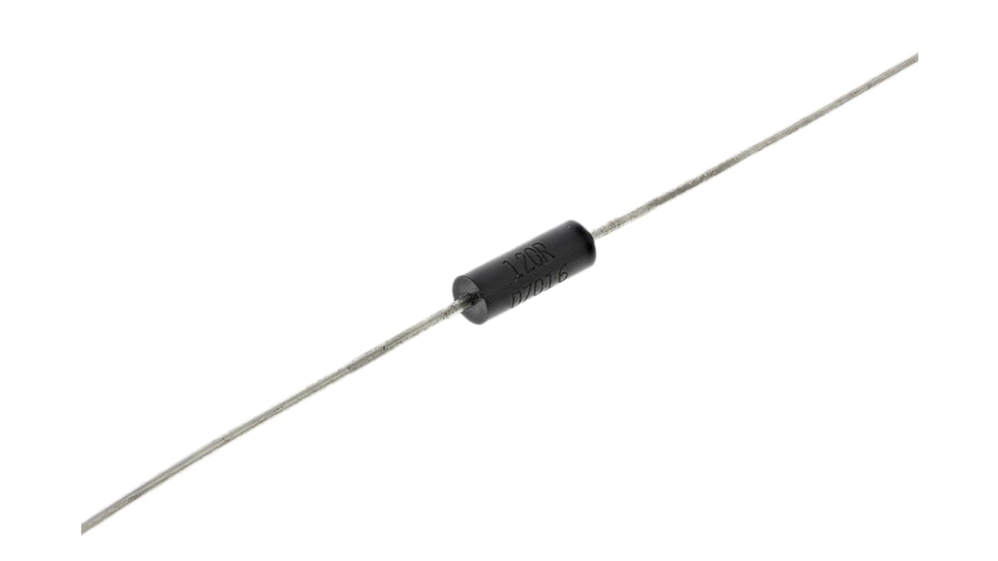 TE Connectivity 120Ω Metal Film Resistor 0.25W ±0.1% UPF25B120RV