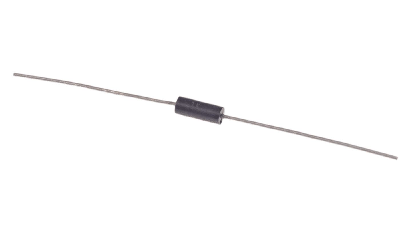 TE Connectivity 1kΩ Metal Film Resistor 0.25W ±0.1% UPF25B1K0V