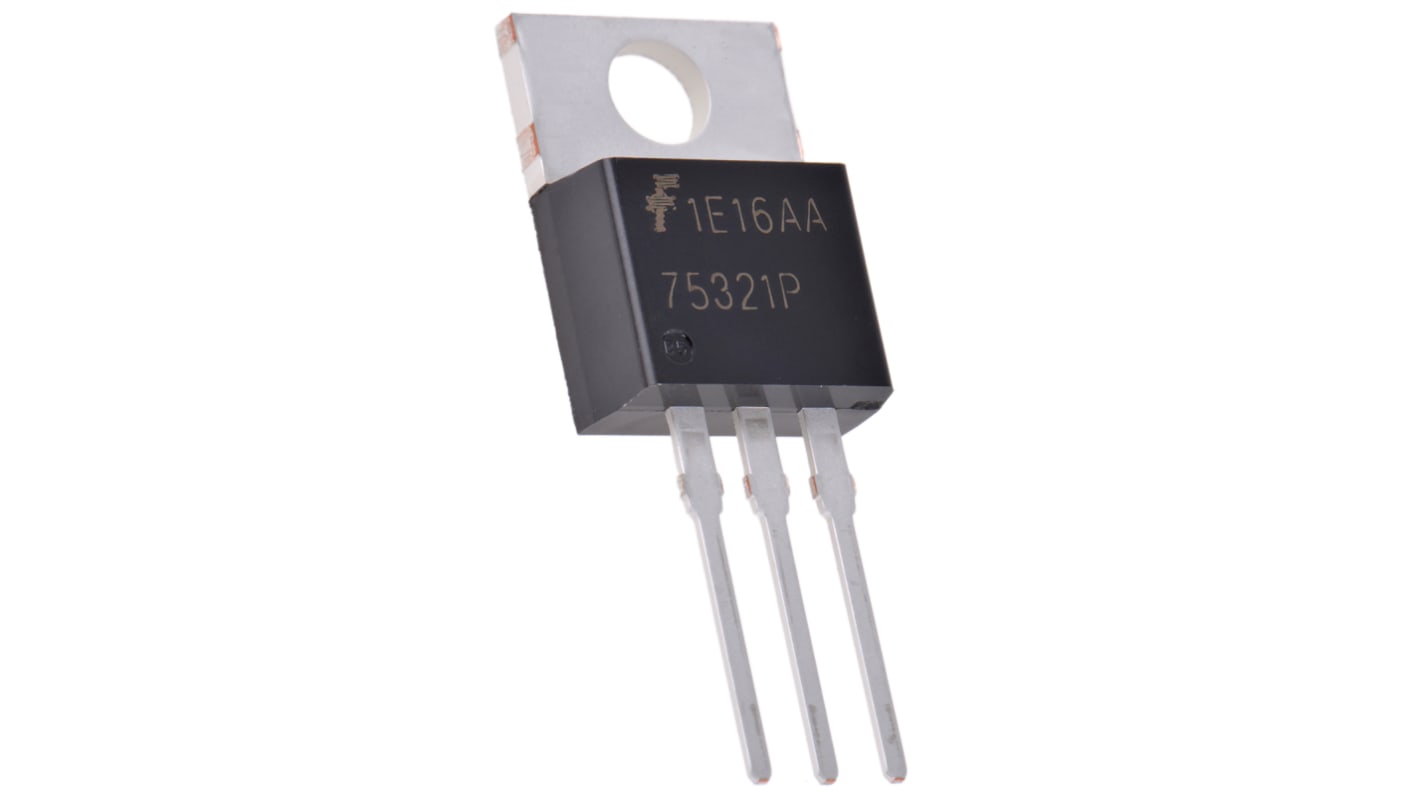 onsemi UltraFET N-Channel MOSFET, 35 A, 55 V, 3-Pin TO-220AB HUF75321P3