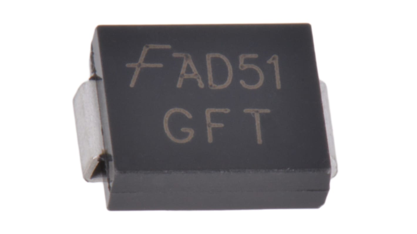 Taiwan Semiconductor TVS-Diode Bi-Directional Einfach 69.4V 47.8V min., 2-Pin, SMD 43V max DO-214AB (SMC)