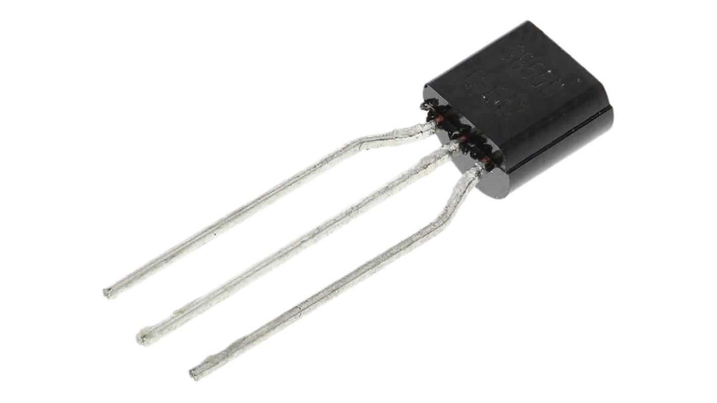 Transistor PNP onsemi, 3 Pin, TO-92, -1,5 A, -25 V, , Montaggio su foro