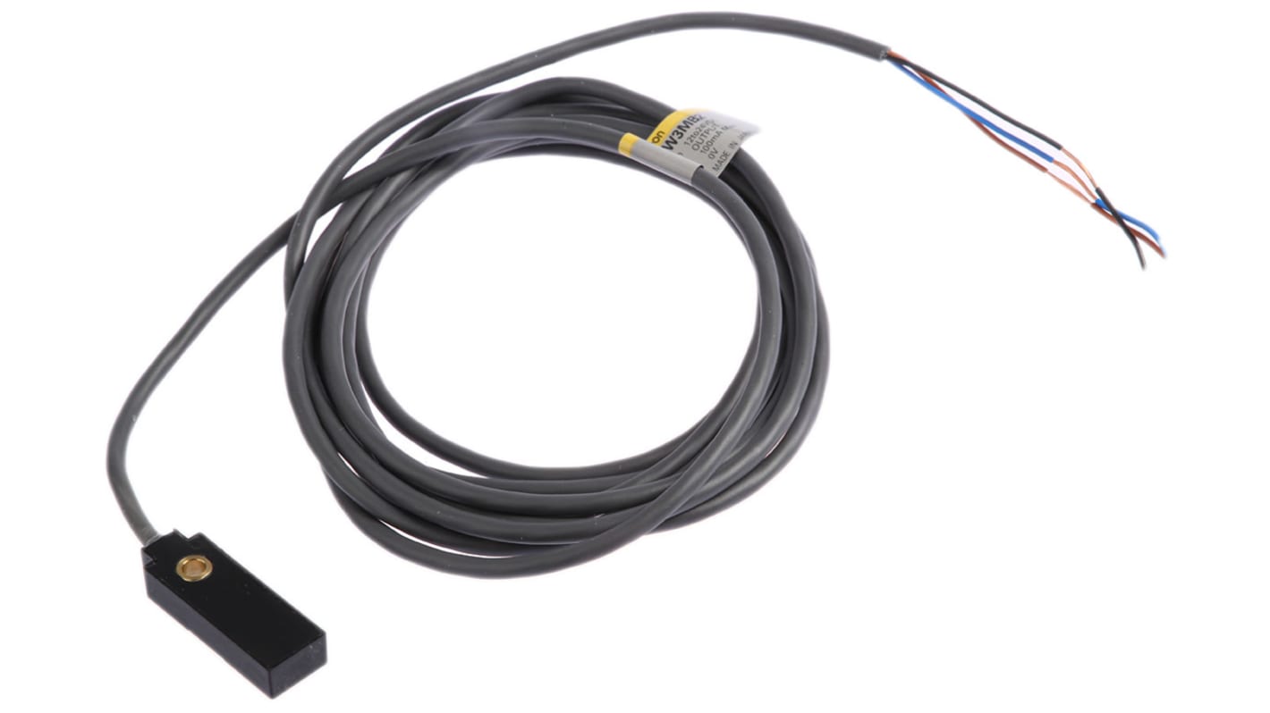 Omron Inductive Block Proximity Sensor, 3 mm Detection, PNP NC, 12 → 24 V dc