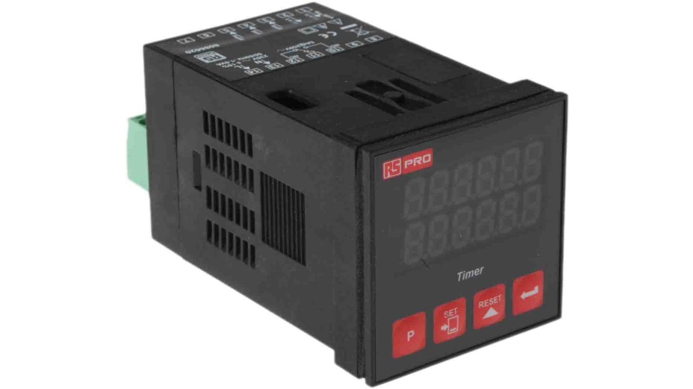 RS PRO 单稳时间继电器, 230V 交流电源, 1触点