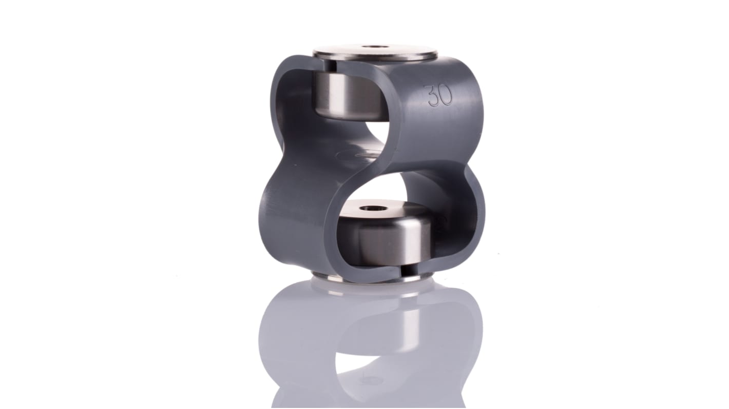 Huco Kupplung, Doppelschleifen-Elastomer / Bohrung 6mm x 56mm, 5Nm
