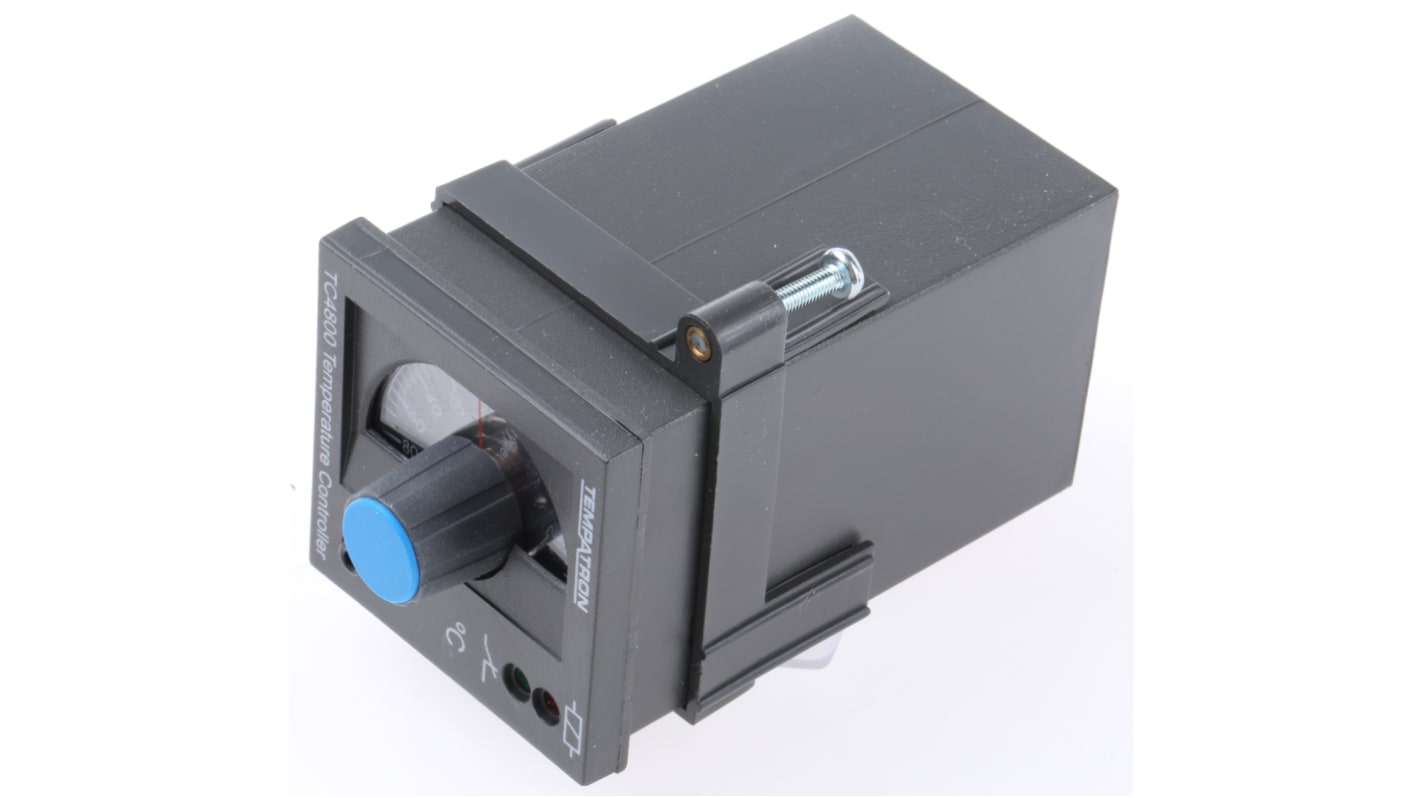 Rs-Online Regolatore di temperatura On/Off Tempatron 24 V ca/cc 48 x 48mm Relè