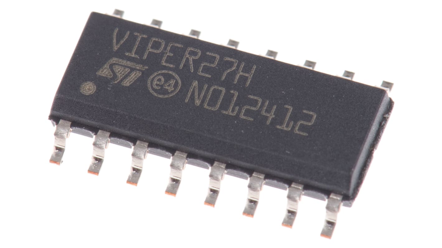 STMicroelectronics VIPER27HD AC-DC, PWM Controller 115 kHz 16-Pin, SOIC