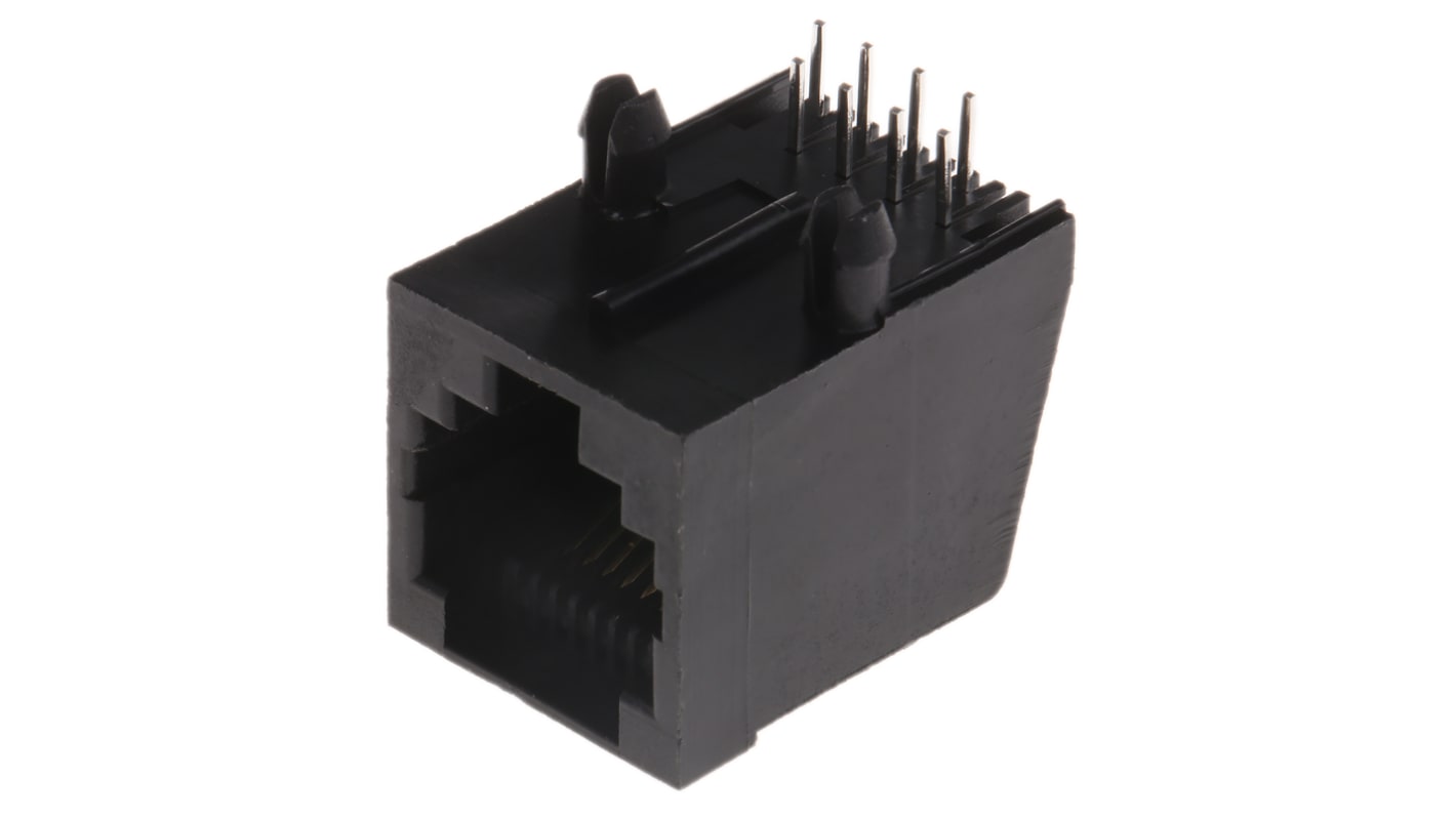 MH Connectors MH Modular Series Female RJ45 Connector, UTP Shield Right Angle 8P8C -Way