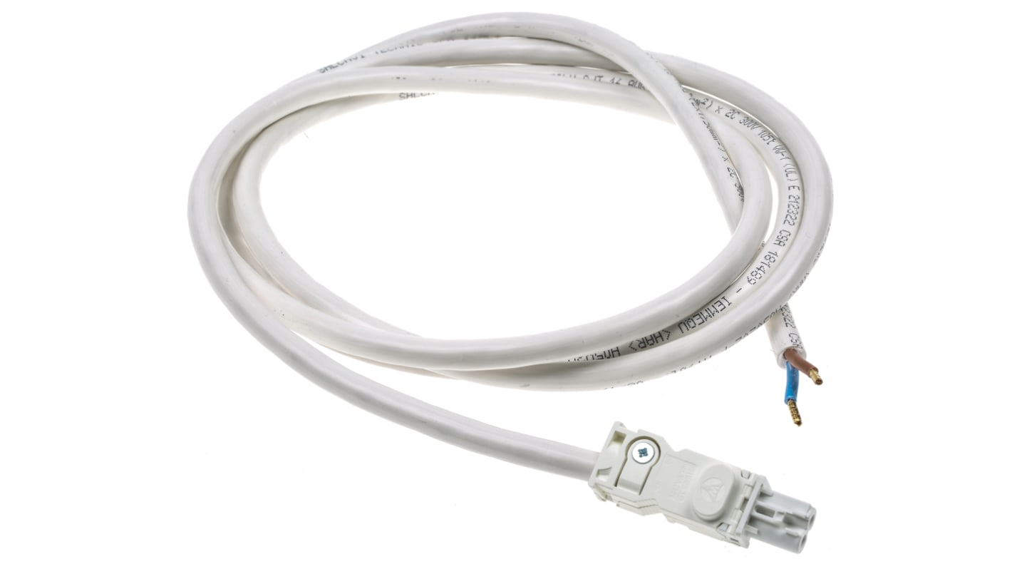 STEGO LED 025 Series LED Enclosure Light Cable, 240 V ac, 2 m Length, 5 W