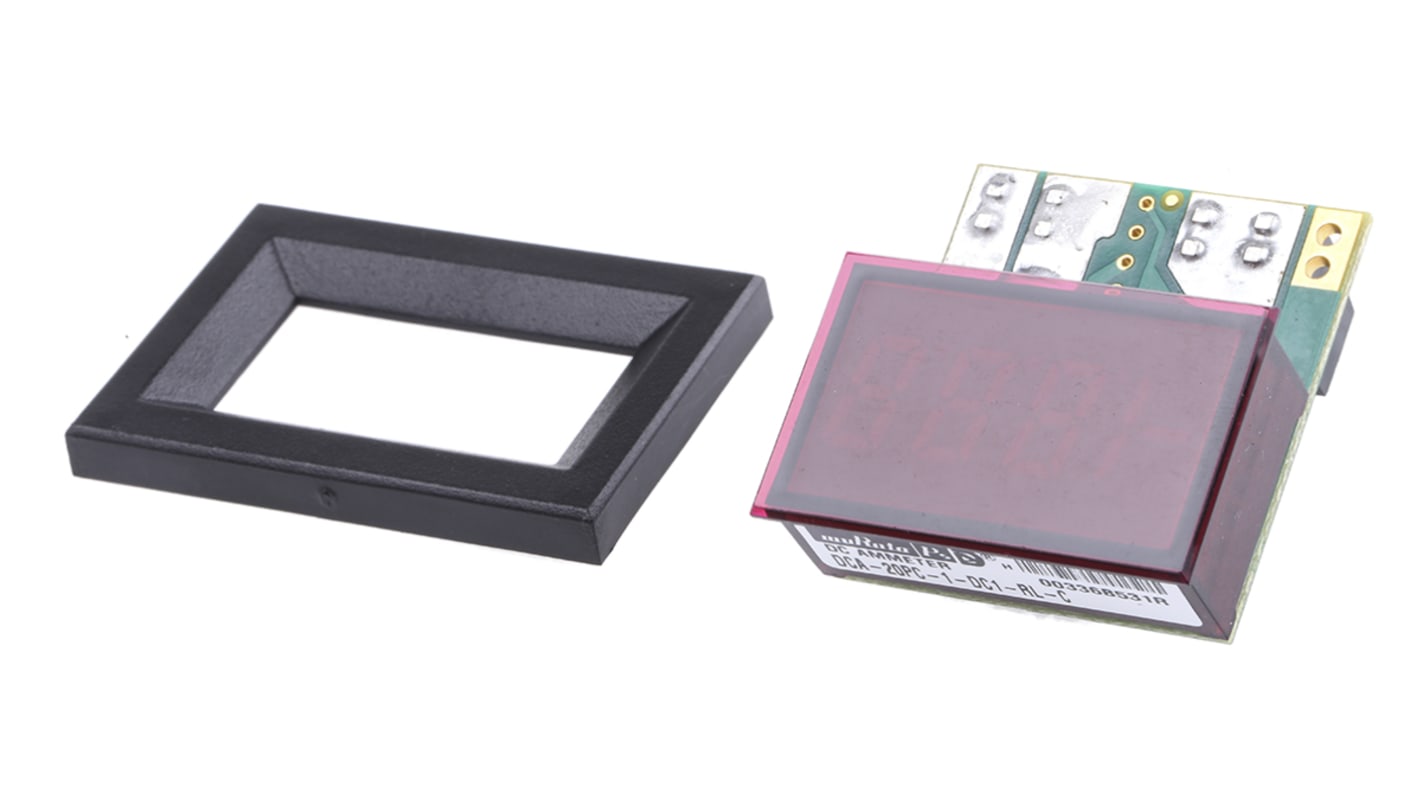 Murata Digital Ammeter DC, LED Display 3.5-Digits ±0.15 %