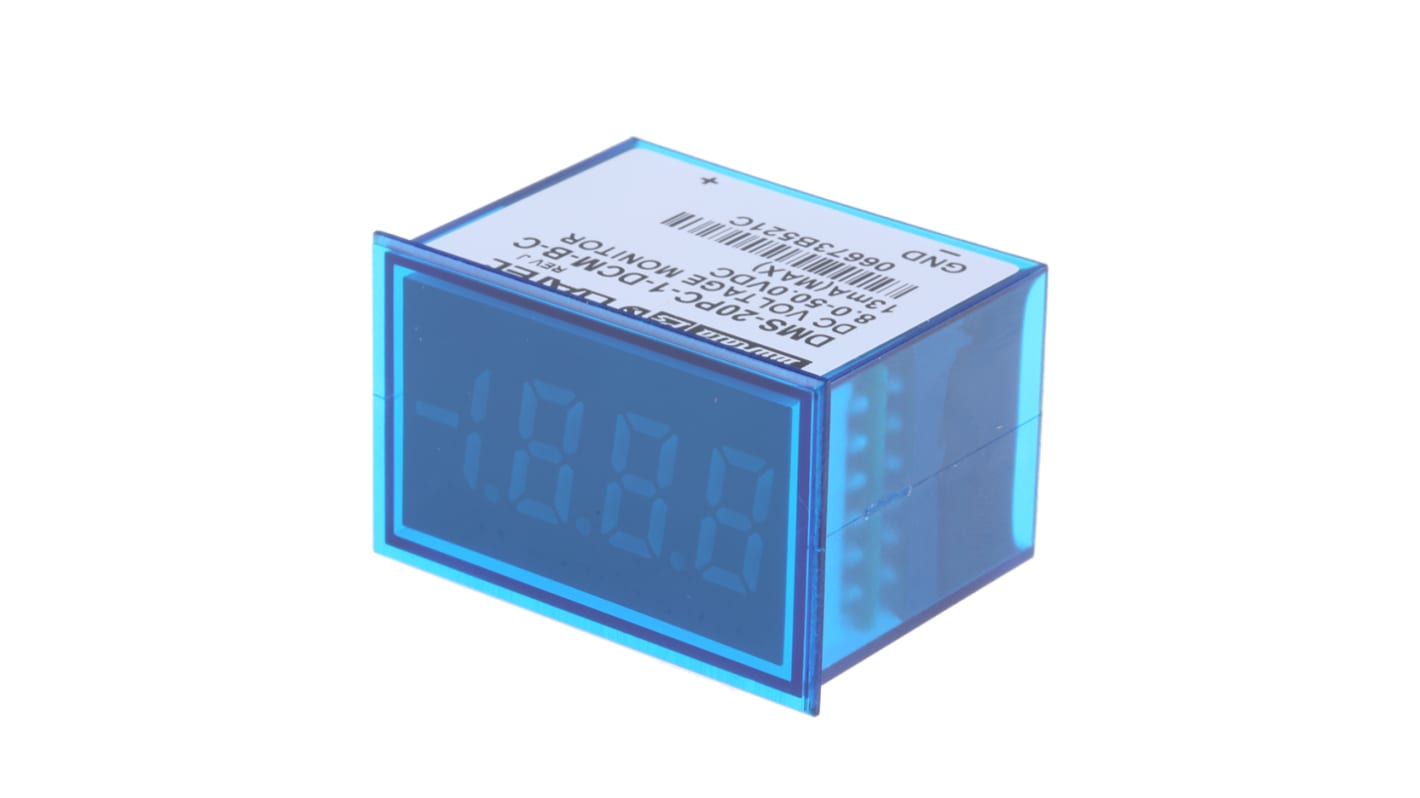 Murata Power Solutions Digital Voltmeter DC, LED Display 3, 3.5-Digits ±0.2 V