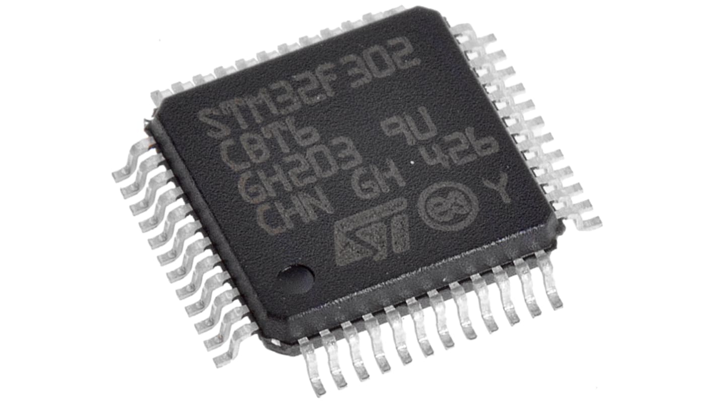 Microcontrôleur, 32bit, 32 Ko RAM, 128 Ko, 72MHz, LQFP 48, série STM32F3