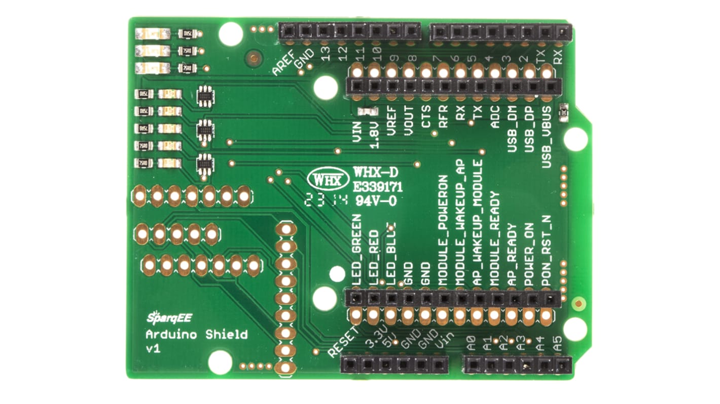 SparqEE Arduino互換シールド, Shield, Arduino 用, ShieldAv1-0