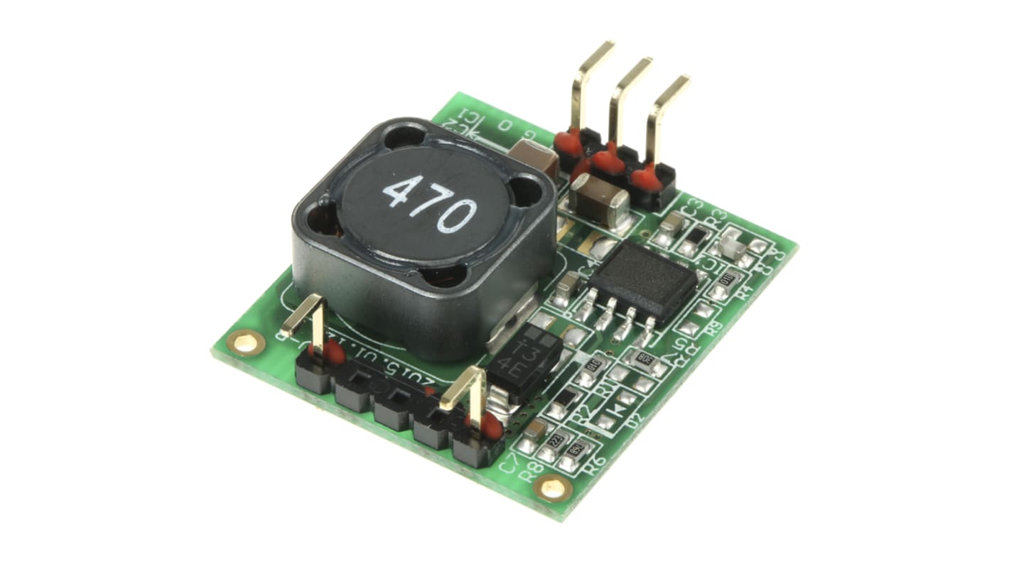 Recom R78T DC-DC Converter, 12V dc/ 1A Output, 15 → 42 V dc Input, Screw Mount, Surface Mount, +85°C Max Temp