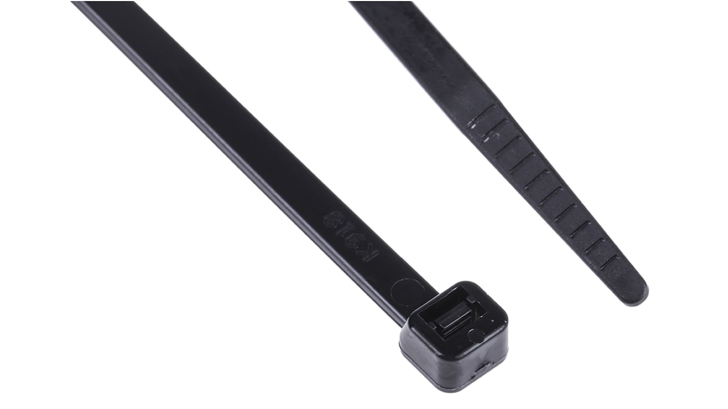 Opaska kablowa długość 250mm szerokość 4,8 mm RS PRO Nylon 66