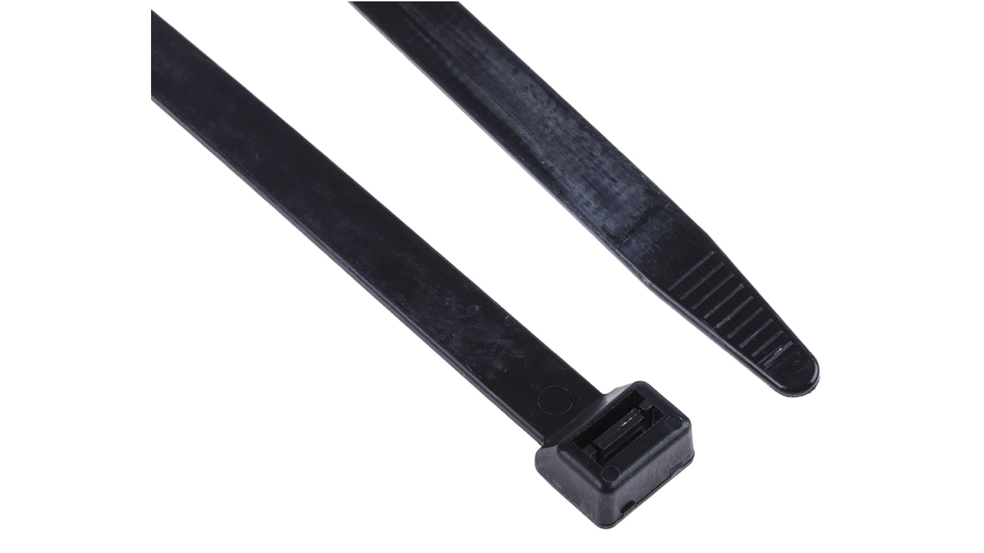 Brida RS PRO de Nylon 66 Negro, 380mm x 12,7mm, Pirorretardante