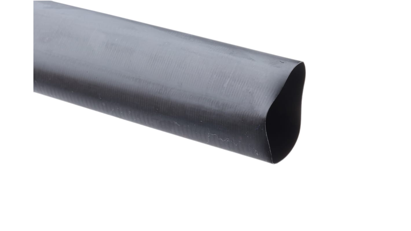 3M Heat Shrink Tubing, Black 18mm Sleeve Dia. x 1m Length 3:1 Ratio, GTI-3000 Series