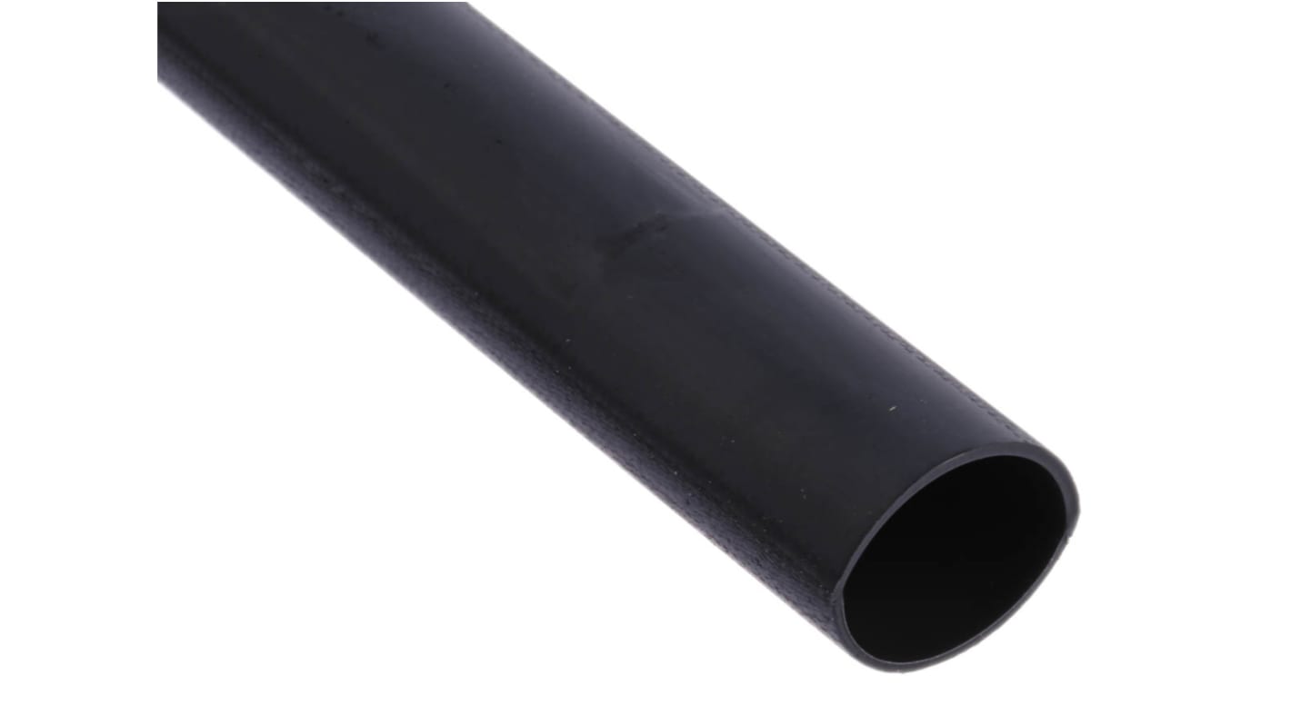 3M Adhesive Lined Heat Shrink Tubing, Black 19mm Sleeve Dia. x 1m Length 4:1 Ratio, HDT-A Series