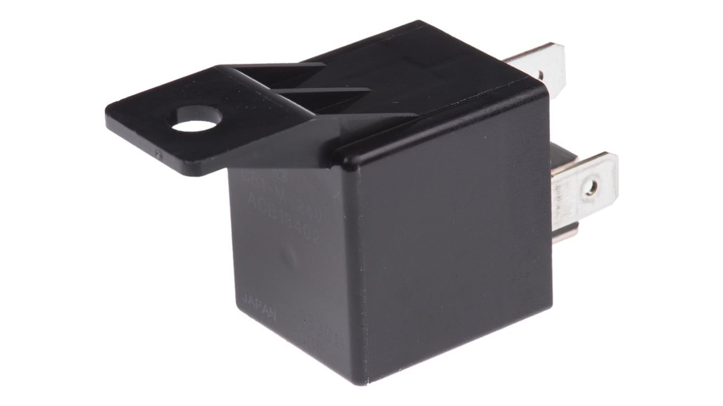 Panasonic PCB Mount Automotive Relay, 24V dc Coil Voltage, 40A Switching Current, SPDT