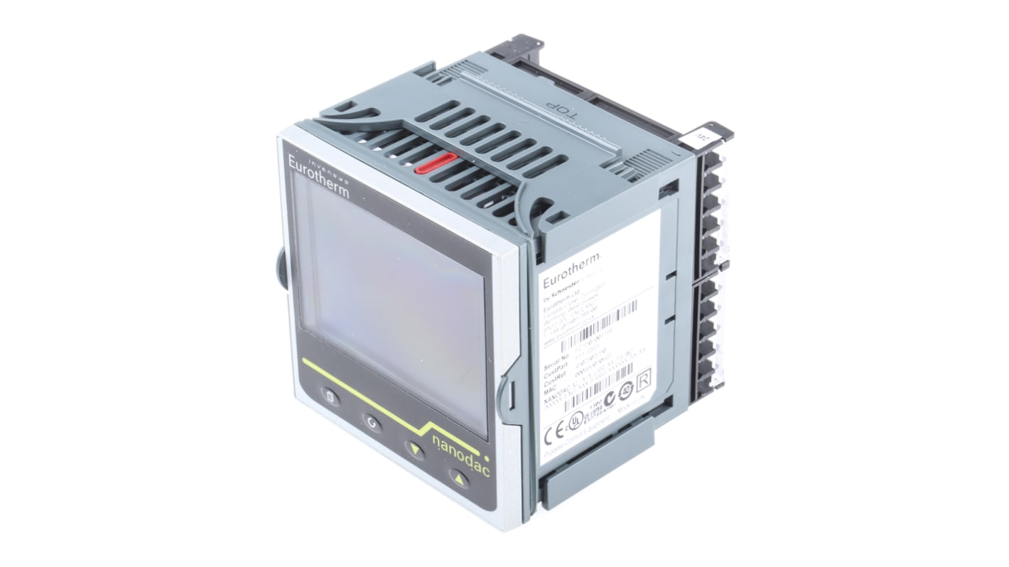 Eurotherm 无纸图表记录仪, 可测量电流、毫伏、电阻、温度、电压, 4输入, 市电供电, IP10, IP65, IP66, NANODAC/VL