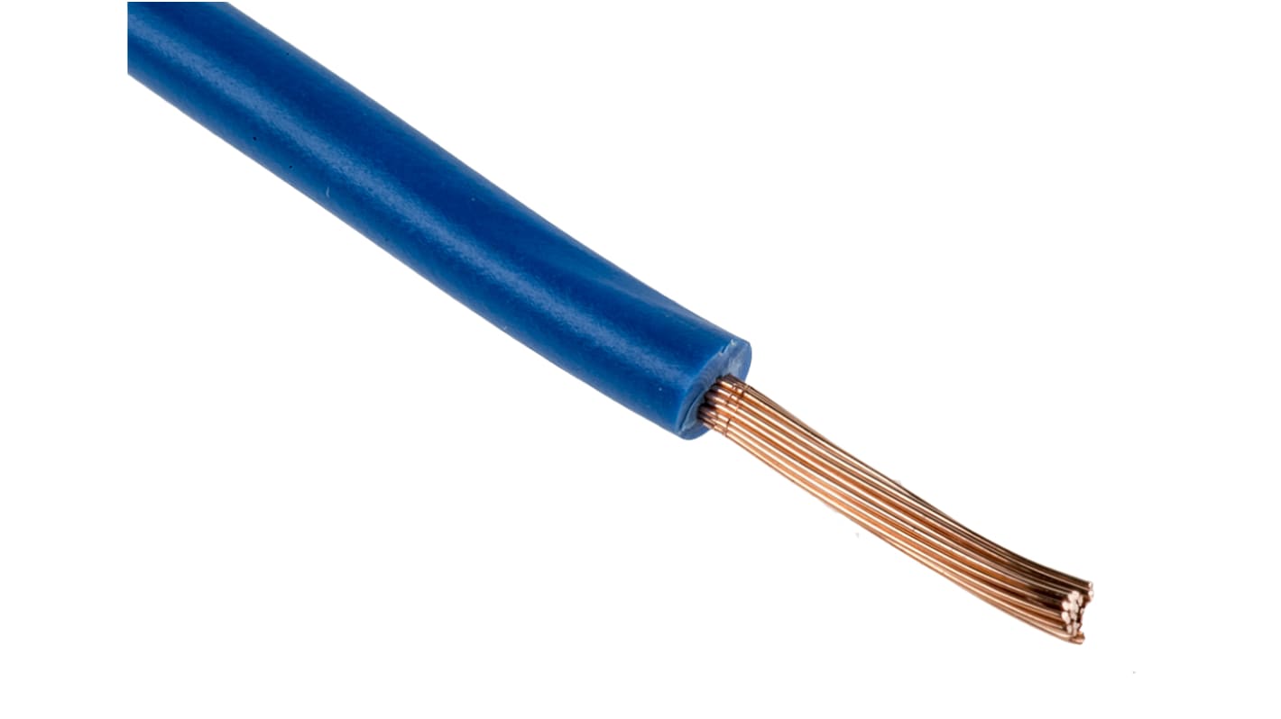 Cavo di collegamento apparecchiature RS PRO, 1.5mm², 15 AWG, 1000 V, 25m, Blu