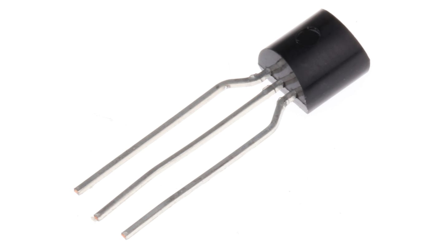 Texas Instruments Temperature Sensor, Voltage Output, Through Hole Mount, Analogue, ±2°C, 3 Pins