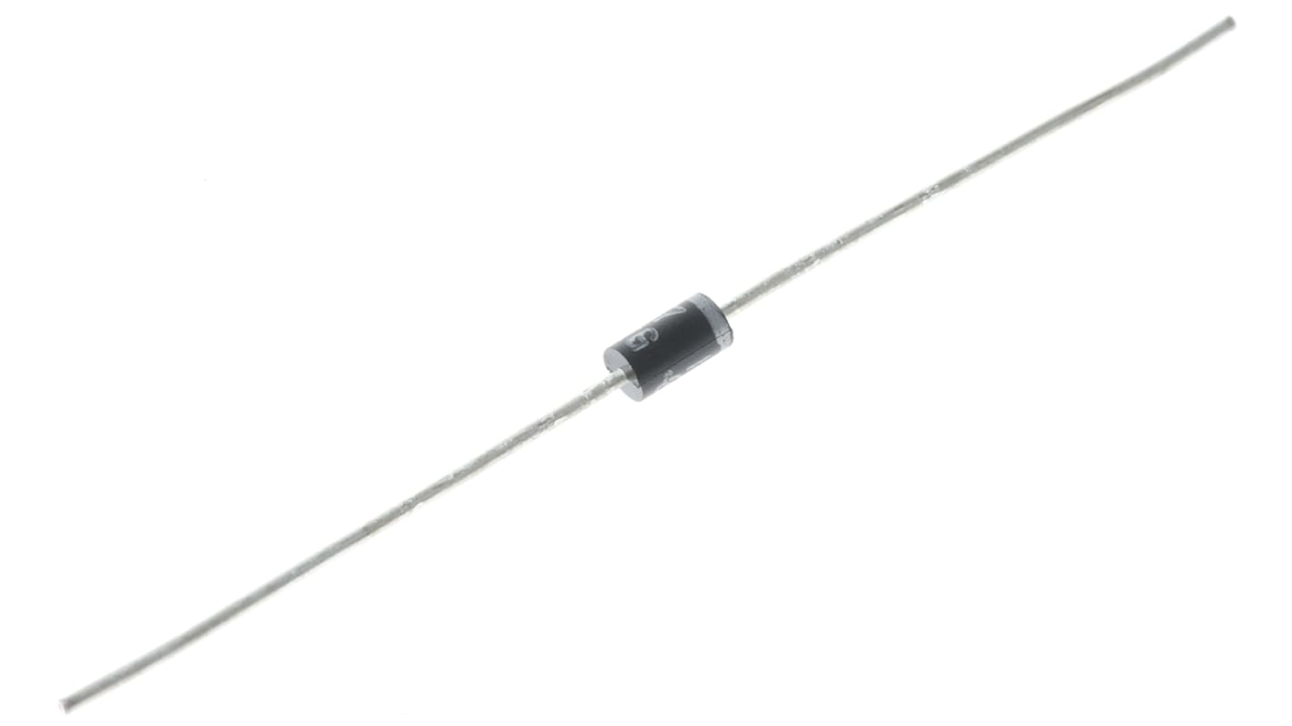 Vishay 20V 1A, Schottky Diode, 2-Pin DO-41 1N5817-E3/54