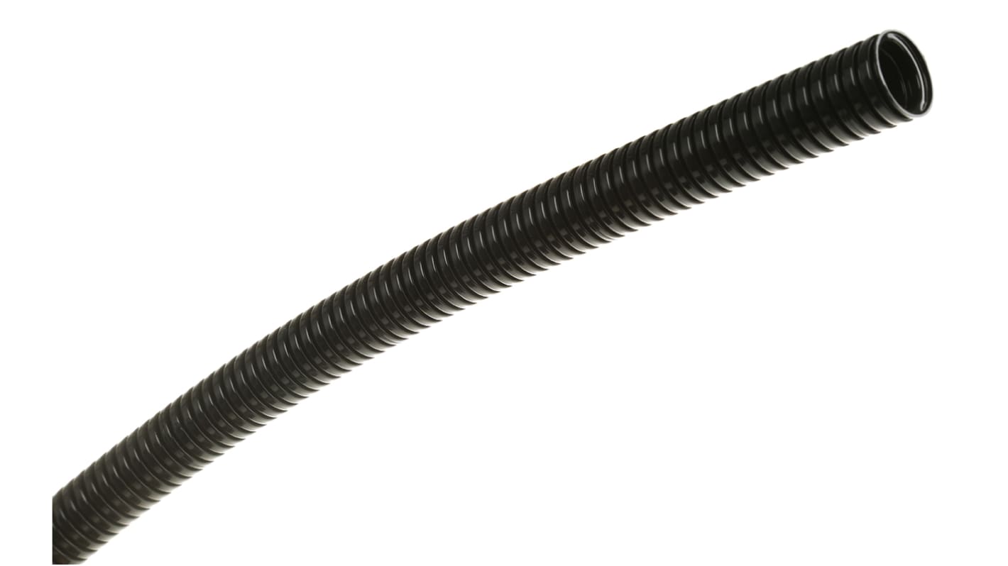 PMA Flexible Conduit, 16mm Nominal Diameter, Plastic, Black