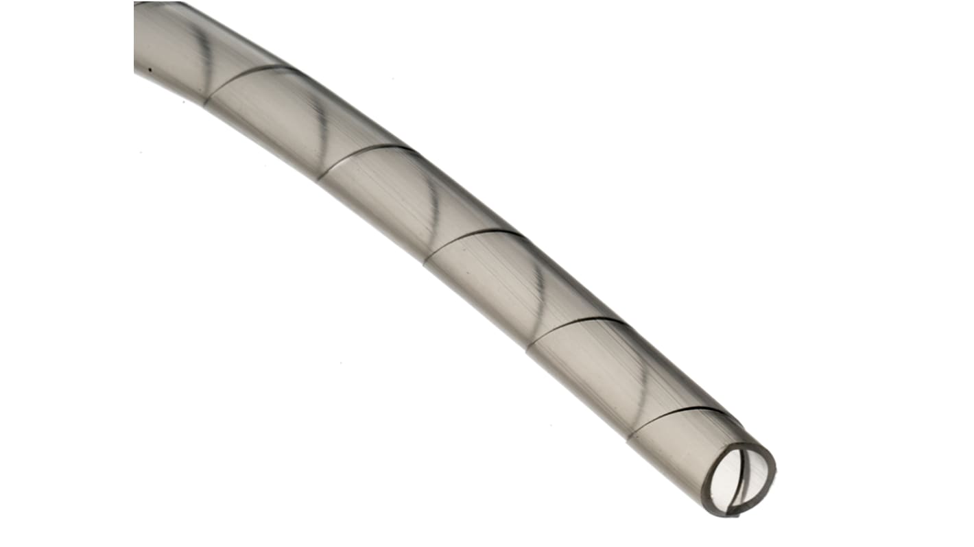 RS PRO Spiral Wrap, I.D 6mm, 30mm Polyethylene