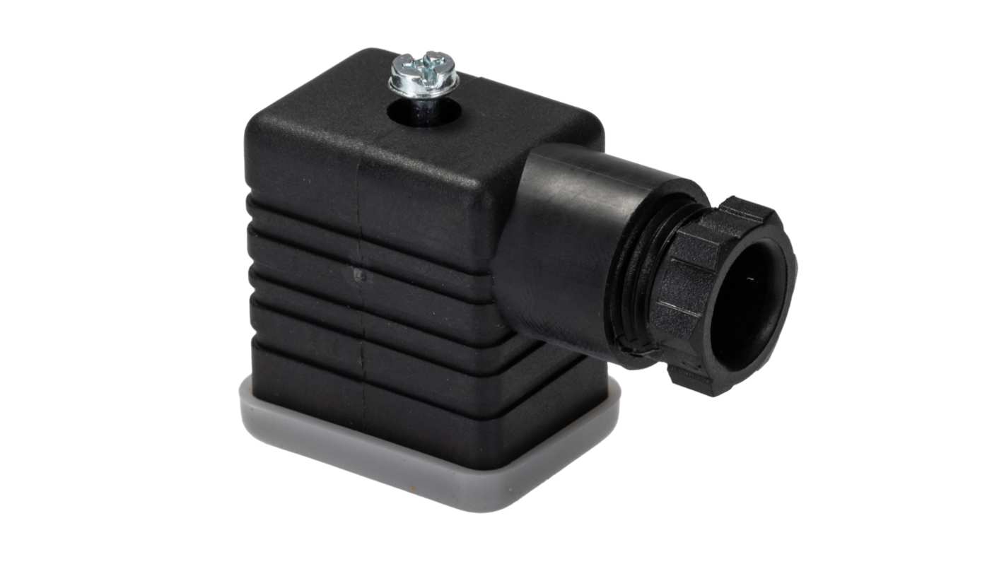 Connettore per valvole a solenoide RS PRO DIN 43650 B, Femmina, 2P+E, 250 V c.a.