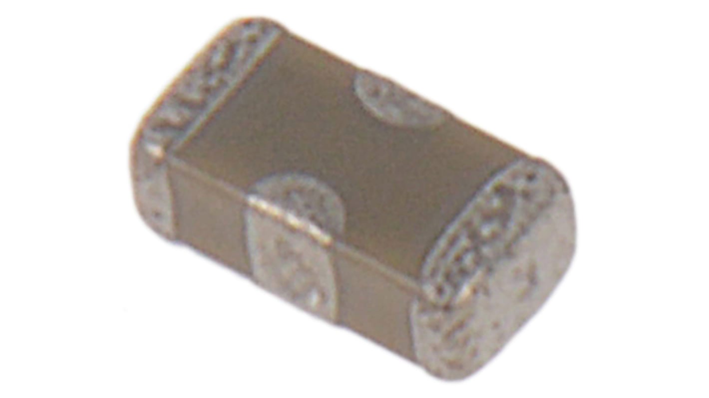 Condensatore feedthrough Murata, 2.2μF, 6.3V cc, +85°C max, Montaggio superficiale