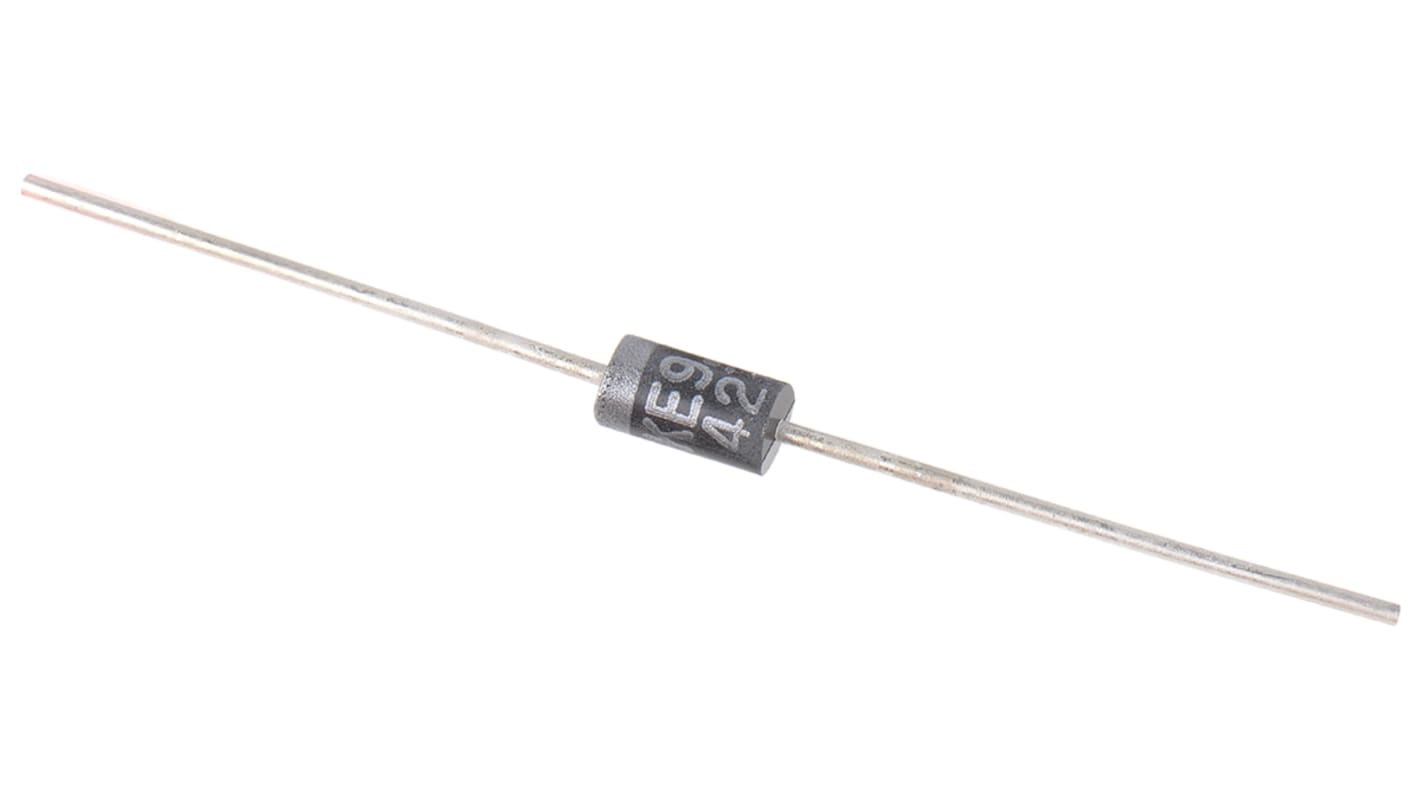 Vishay TVS-Diode Uni-Directional Einfach 13.4V 8.65V min., 2-Pin, THT 7.8V max DO-204AC