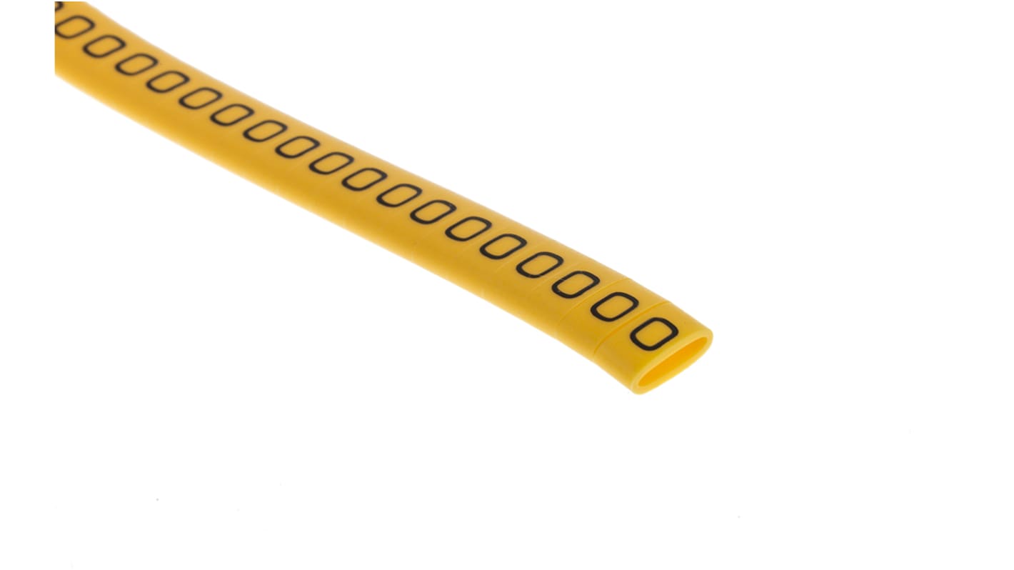 Segnacavo RS PRO A scorrimento, Ømin 3.5mm, Ømax 7mm, lunghezza 5mm, confez. da 500pz No 0