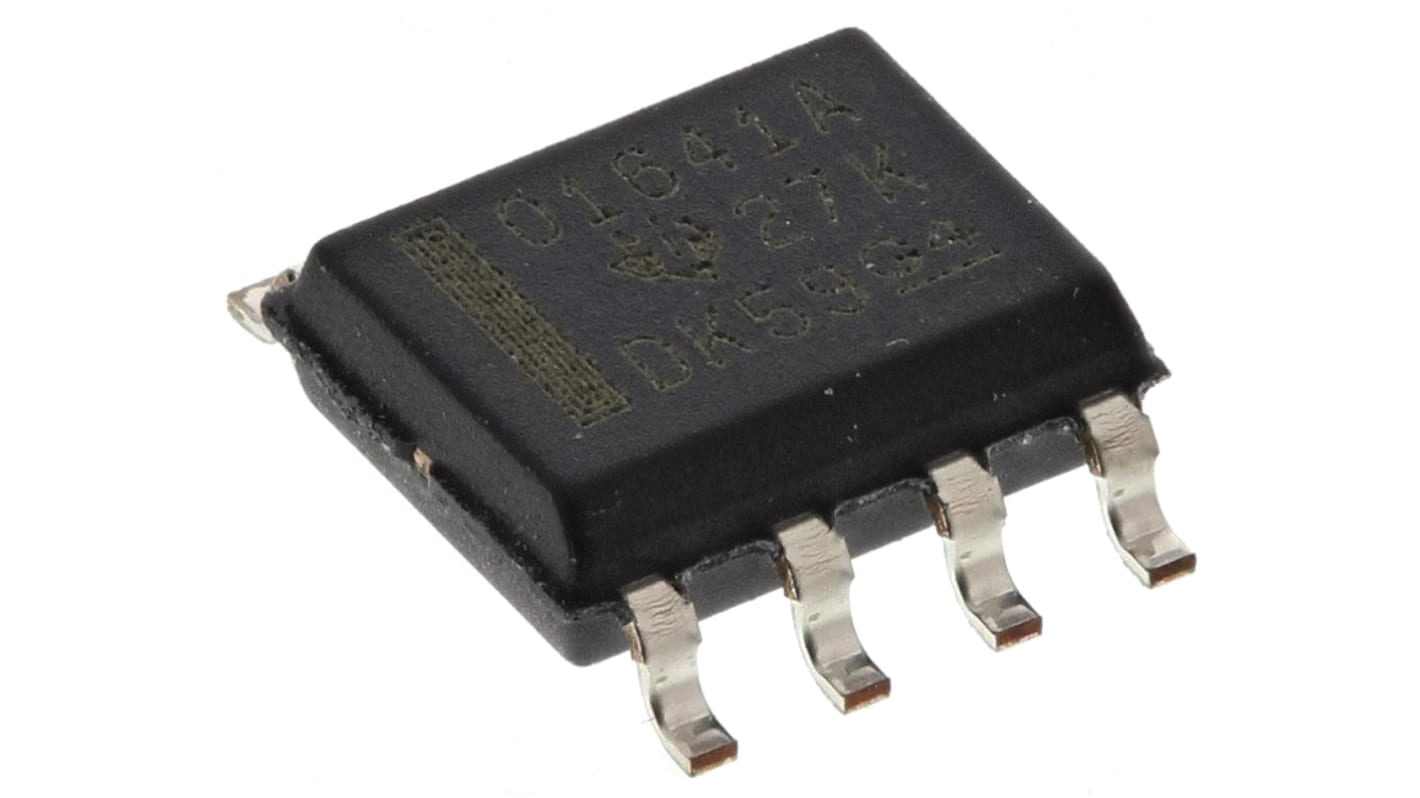 OPA1641AID Texas Instruments, Audio, Op Amp, 11MHz 1 kHz, 4.5 → 36 V, 8-Pin SOIC