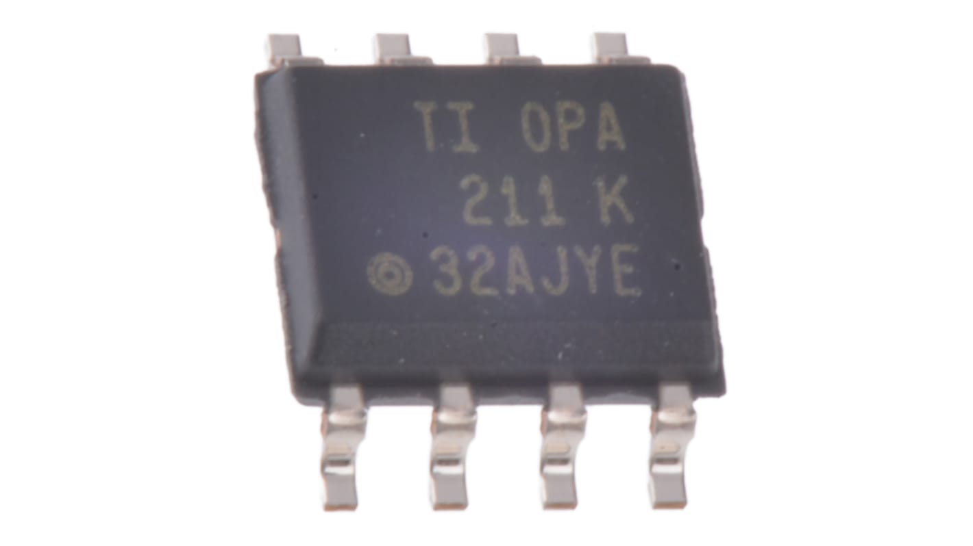 Texas Instruments Operationsverstärker Präzision SMD SOIC, einzeln typ. 4,5 → 36 V, biplor typ. ±2.25 →