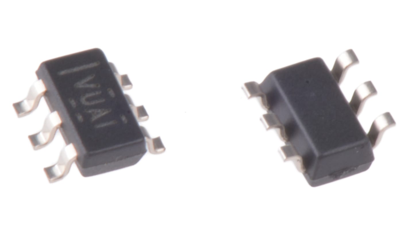 Texas Instruments TLV61220DBVR, Boost Converter, Step Up 400mA Adjustable, 2000 kHz 6-Pin, SOT-23
