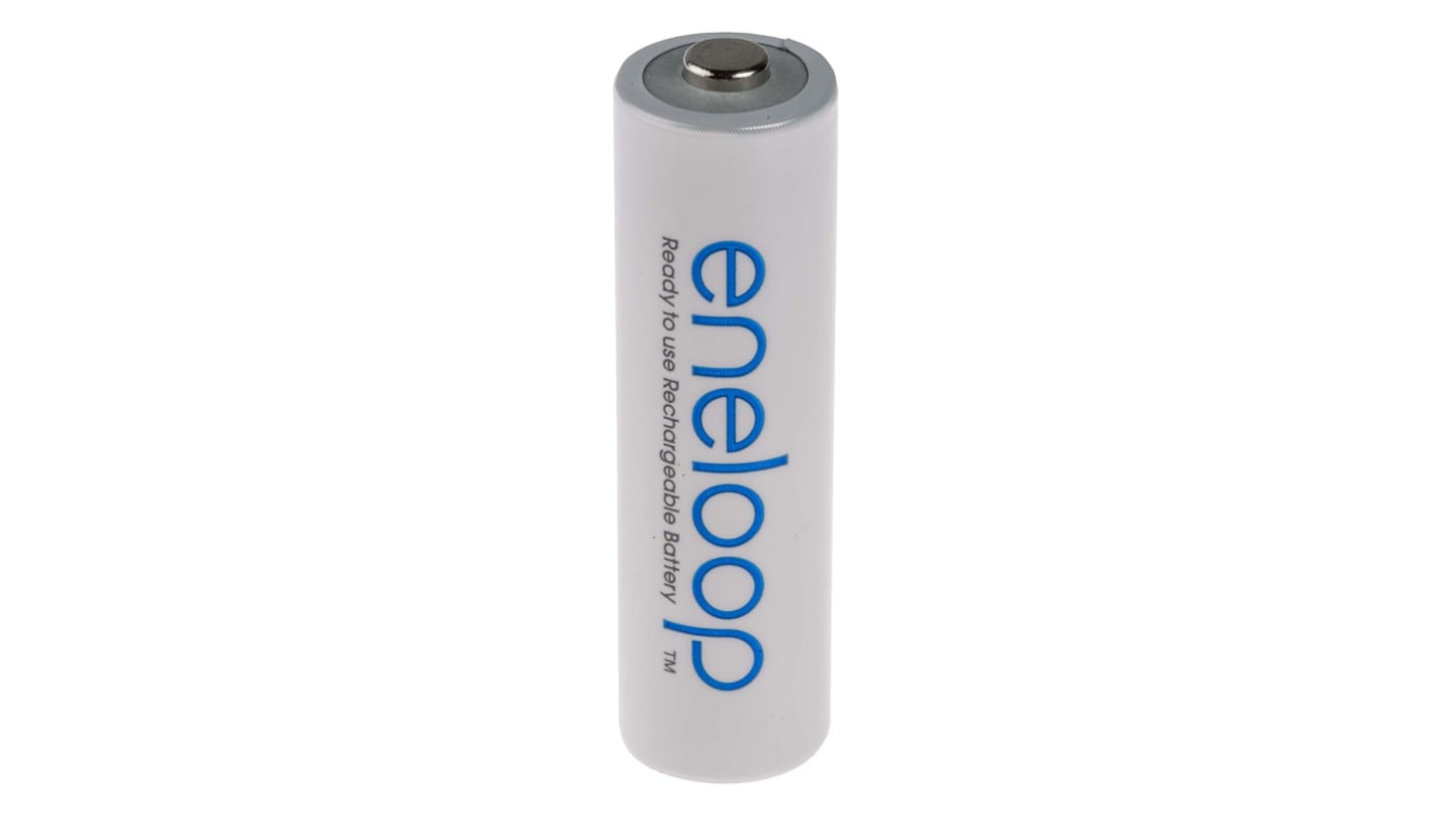 Batterie AA ricaricabili Eneloop, 1.2V, 1.9Ah, NiMH, terminale Standard