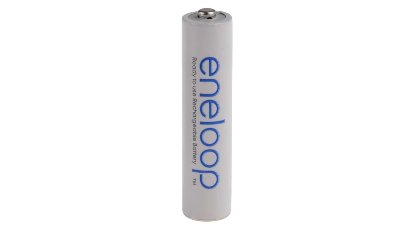 Panasonic eneloop NiMH Rechargeable AAA Battery, 750mAh, 1.2V