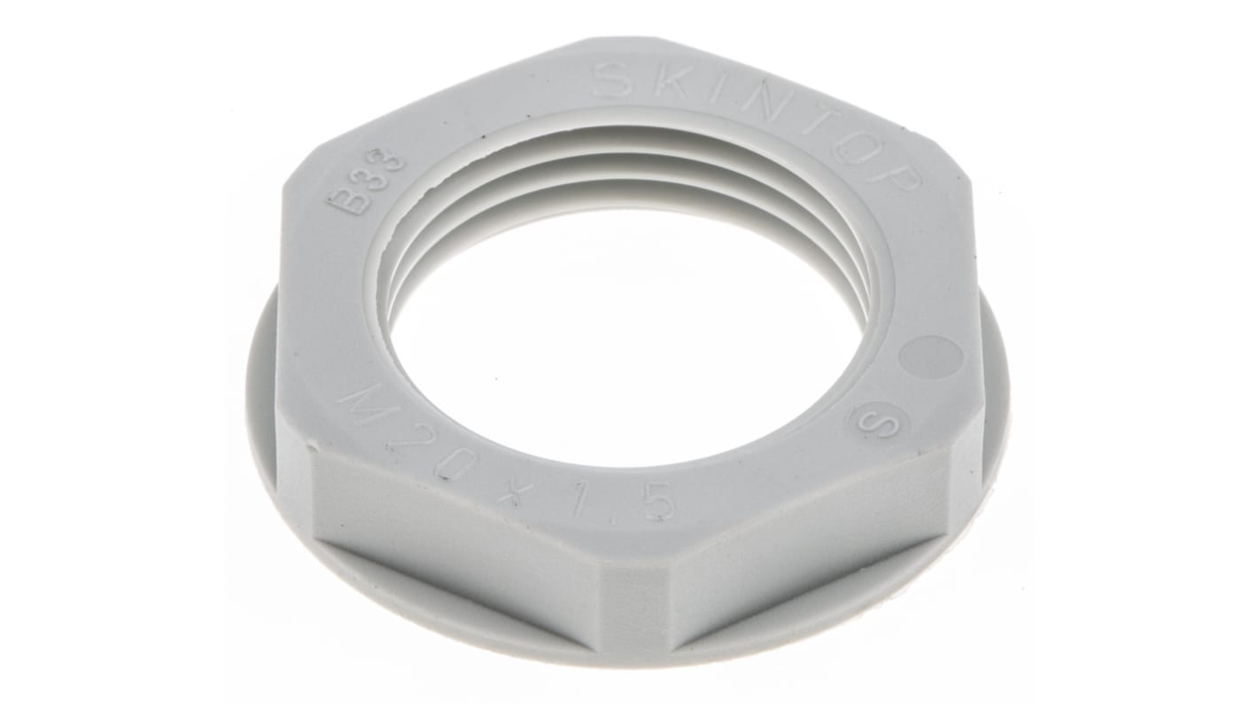 Lapp Grey Glass Fibre Reinforced Plastic (GRP) Cable Gland Locknut, M20 Thread