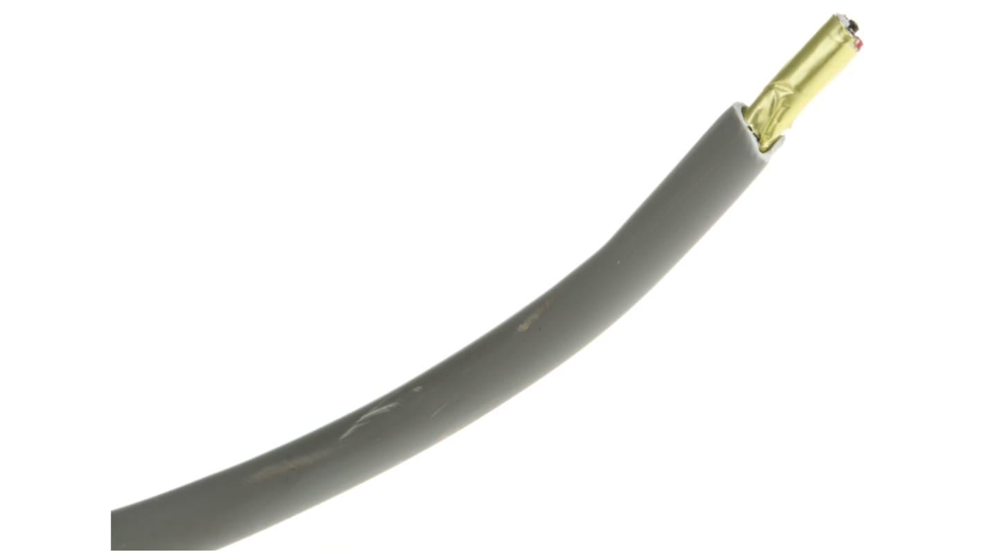 RS PRO マルチコア データケーブル, 2ペア, 4芯, 24, 遮蔽, 100m