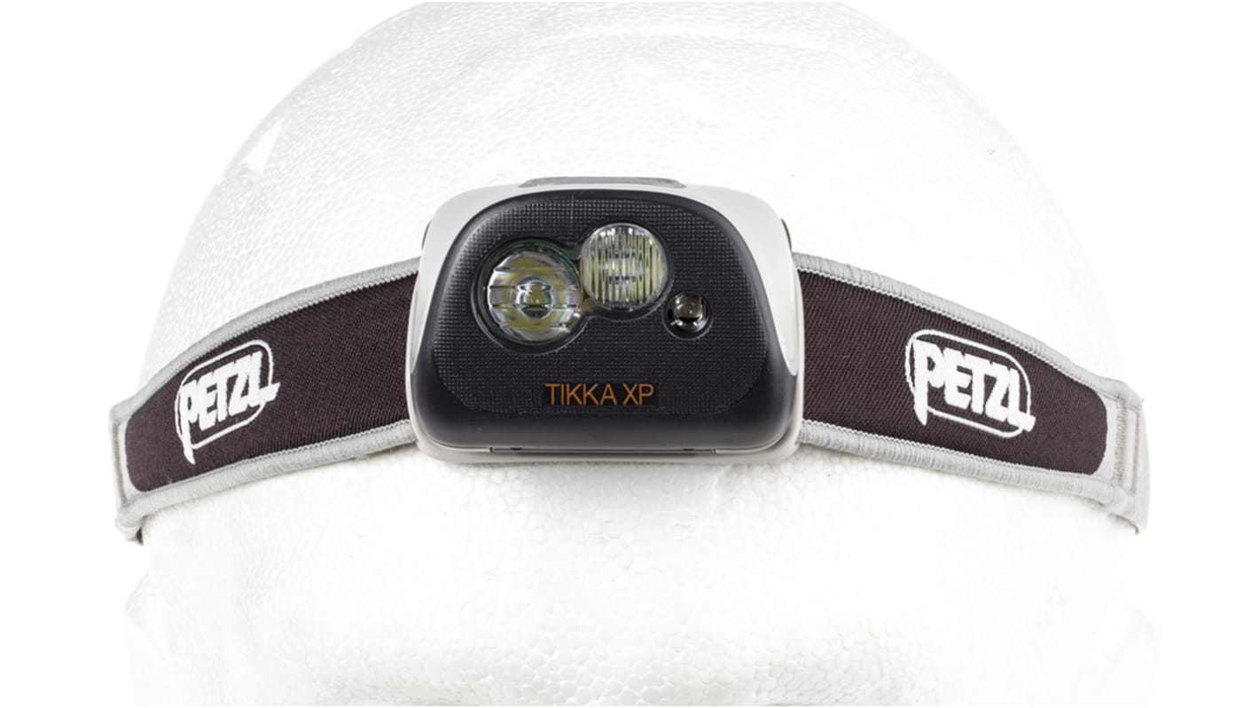 Petzl 头灯, 160LM, LED, AAA电池, 黑色, TIKKA XP