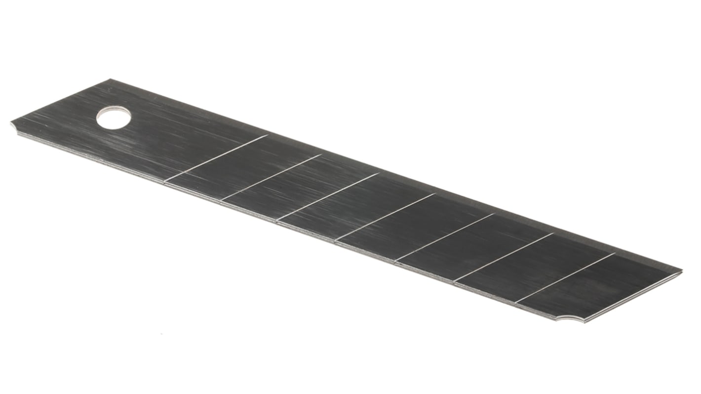 RS PRO Flat Snap-off Blade 18 mm, 10 per Package