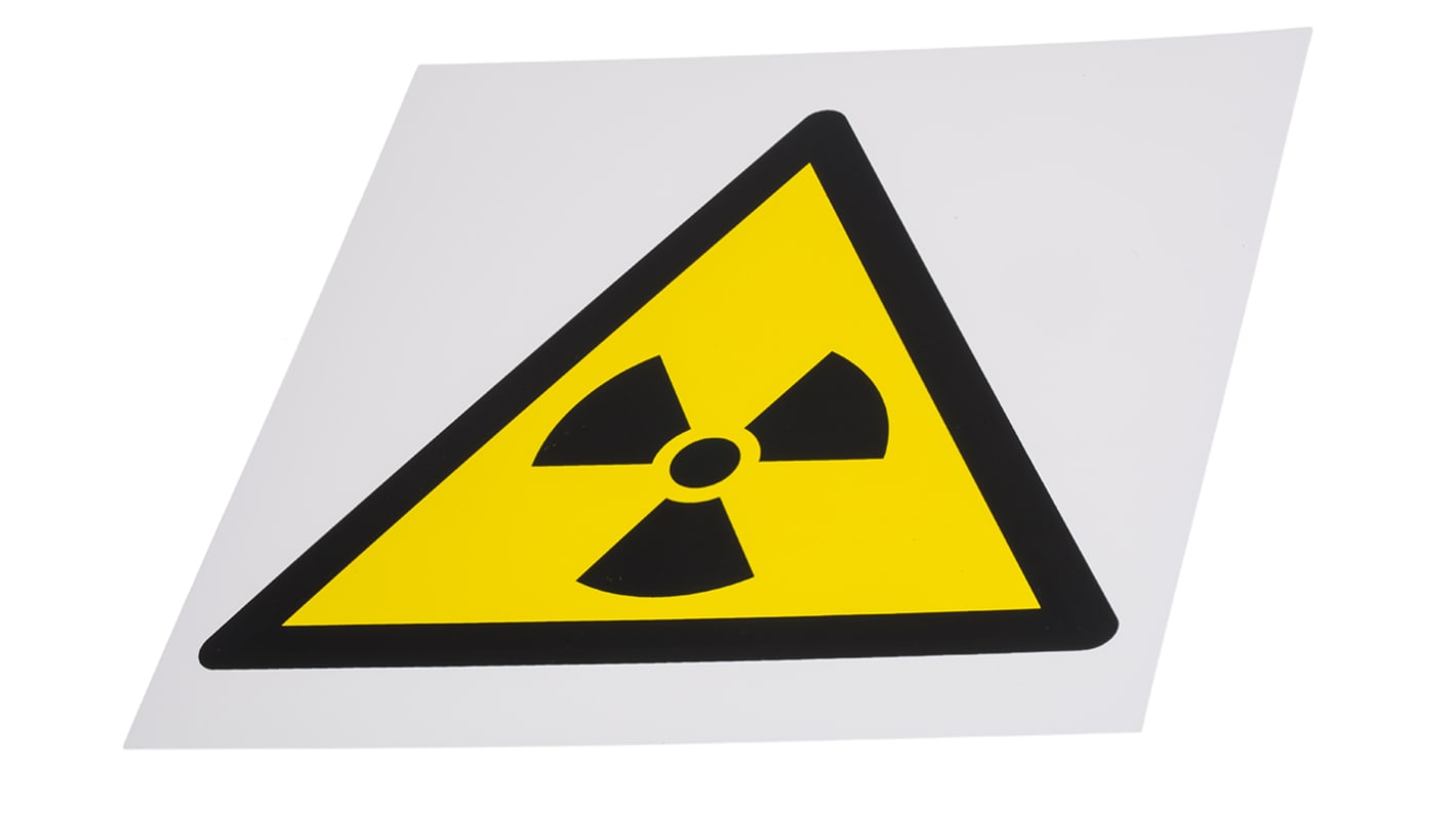 RS PRO Hazardous Substances Hazard Warning Sign